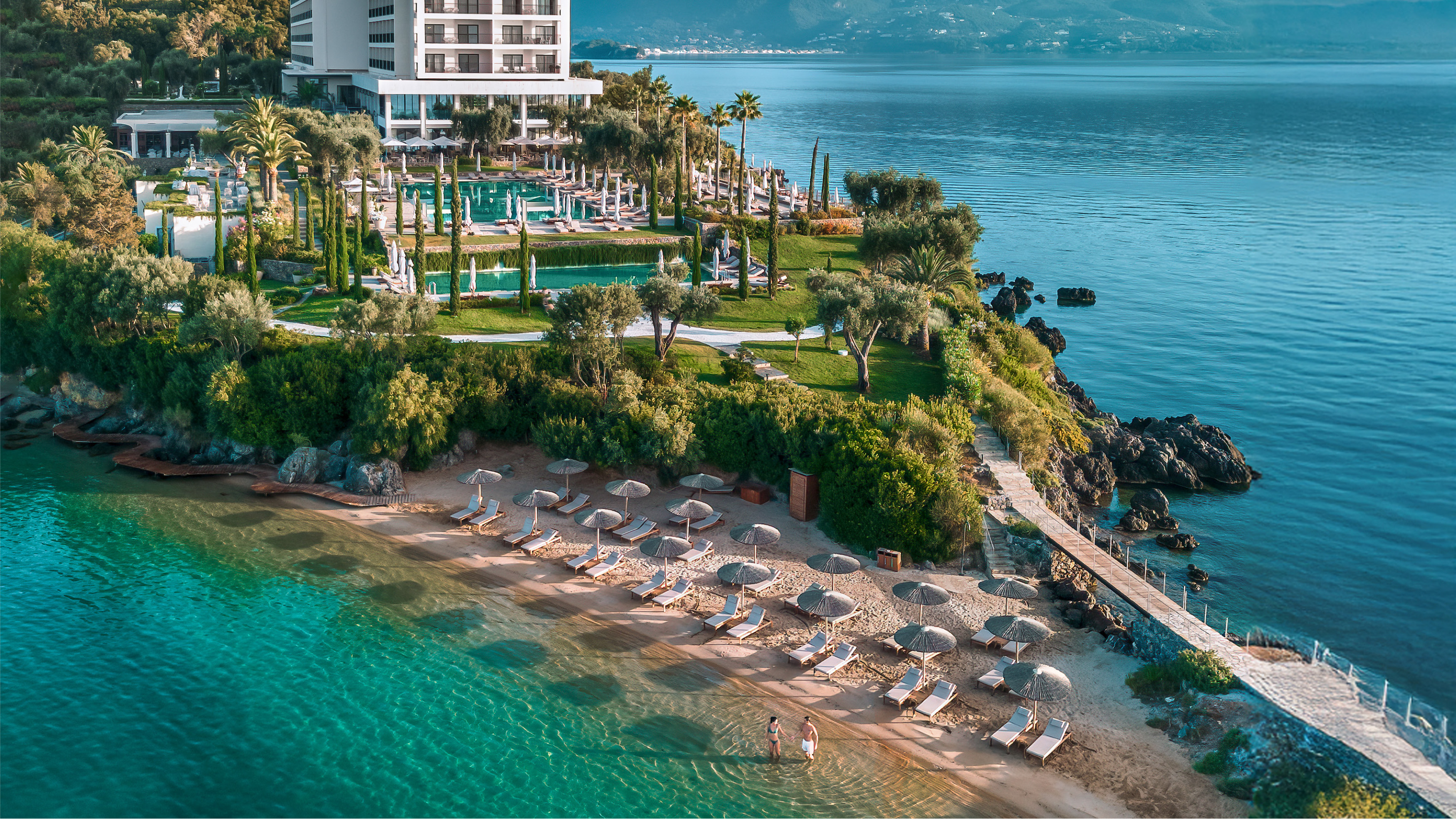 Grecotel Corfu Imperial in Kommeno, Corfu, Greece, baby friendly hotel with kids club from age 4