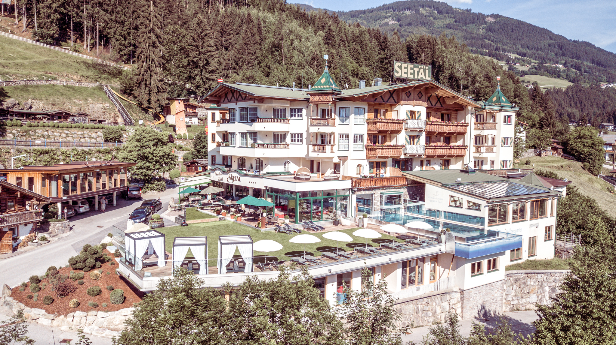 Alpin Family Resort Seetal in Kaltenbach, Tyrol, Austria, childcare from 4 months